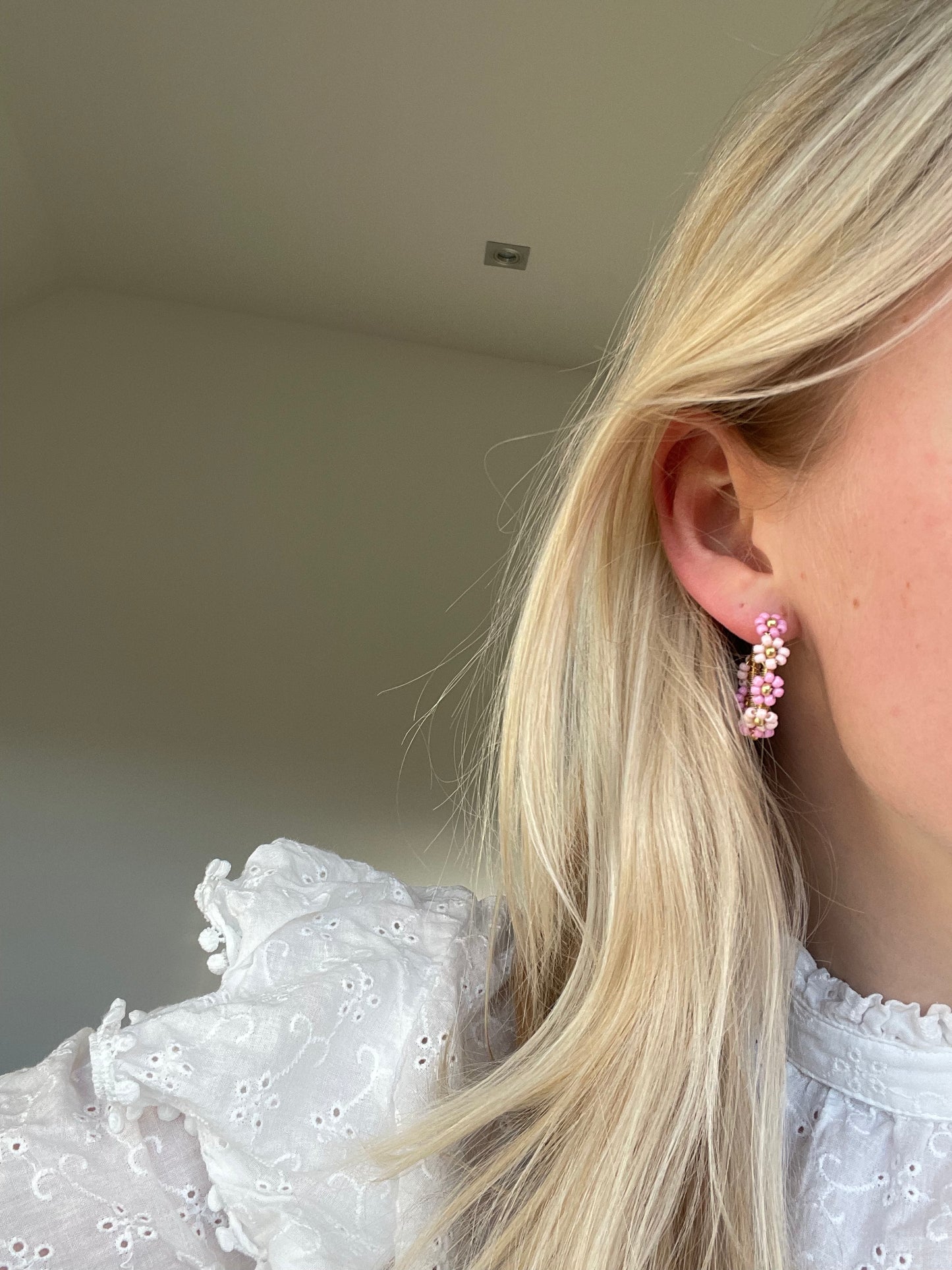 Bonita flower hoops Sweet like candy