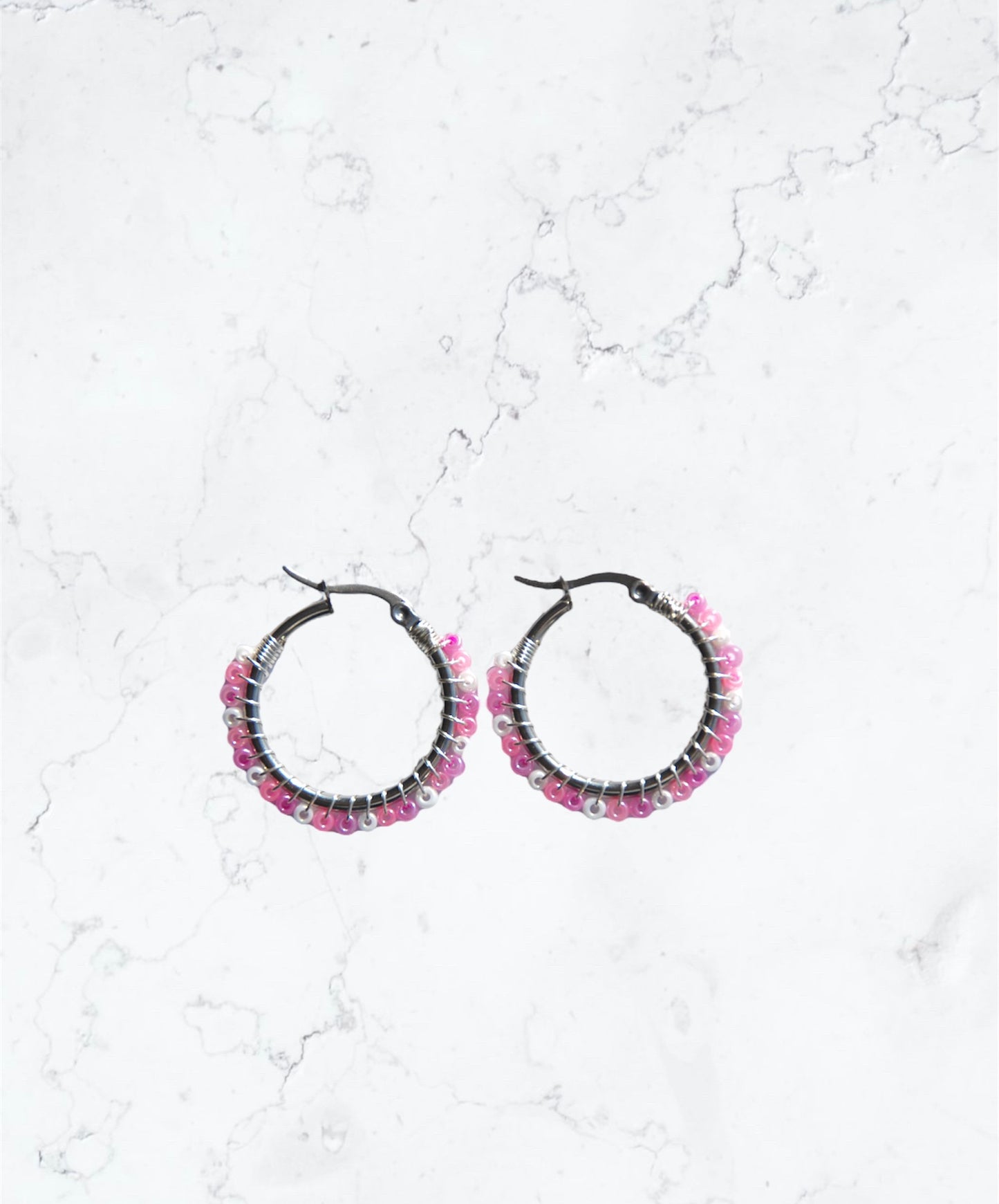Bonita hoops Pink & purple