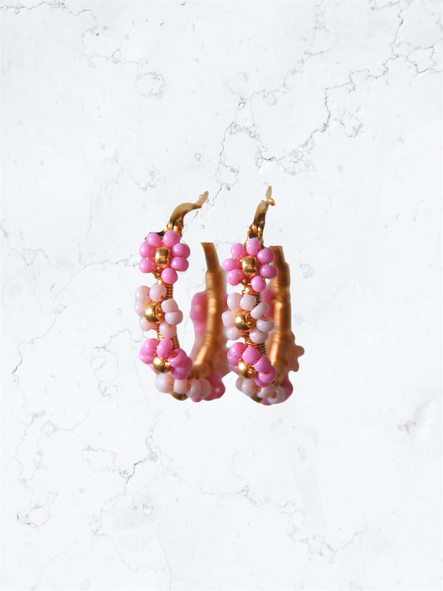 Bonita flower hoops Sweet like candy