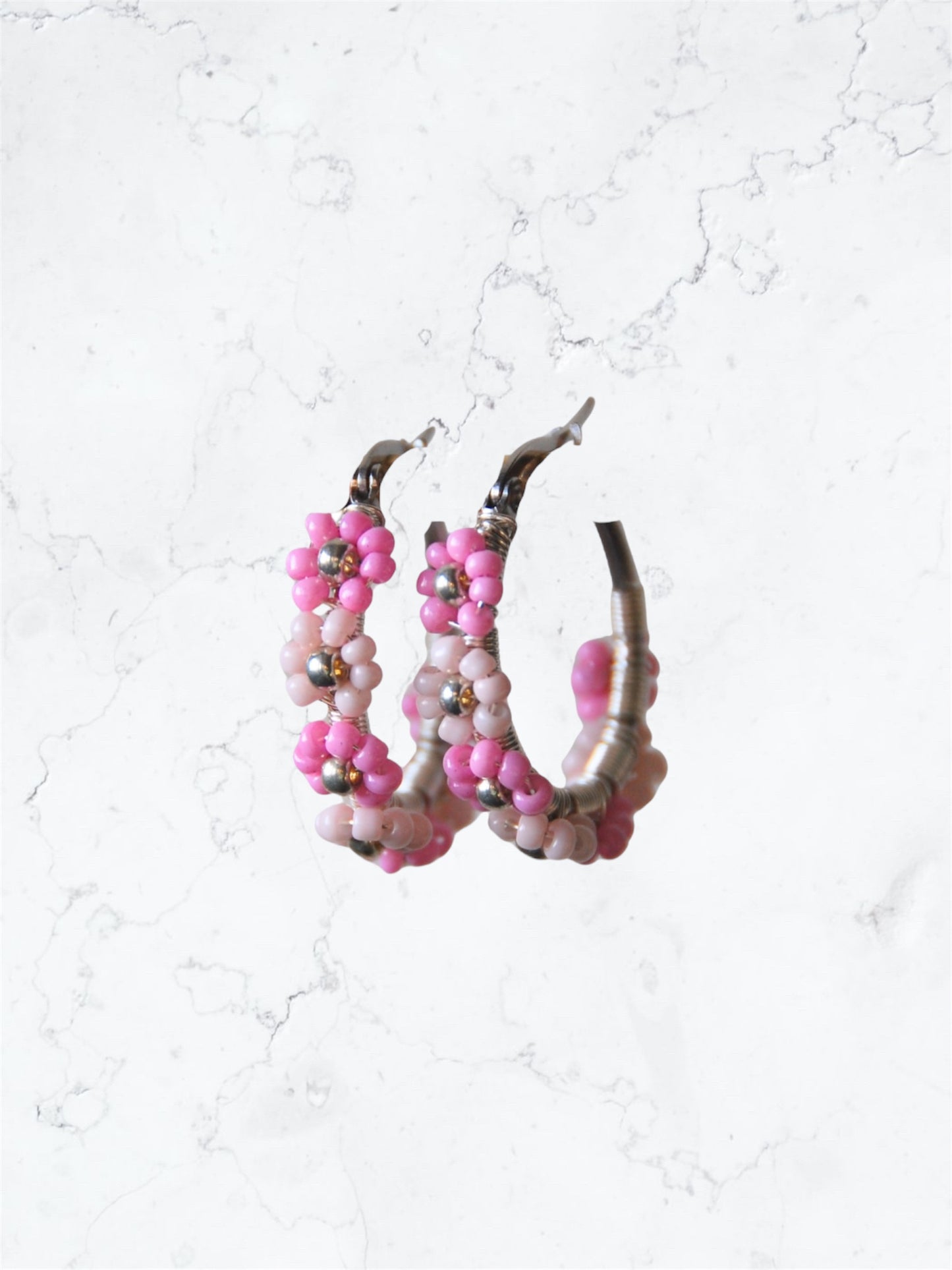 Bonita flower hoops Sweet like candy